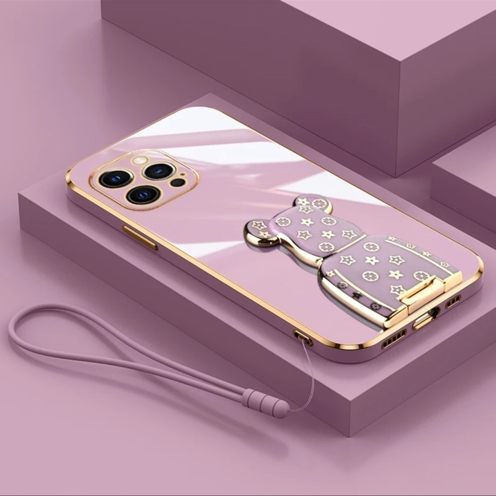 iPhone 14 Pro Max Purple Flexible Phone Case